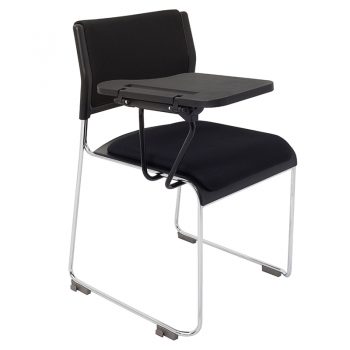 Piper Chair with Seat and Back Pad and Tablet Arm