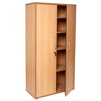 Smart Storage Cupboard, Beech