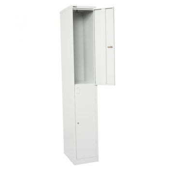 Super Heavy Duty Two Door Locker, Open