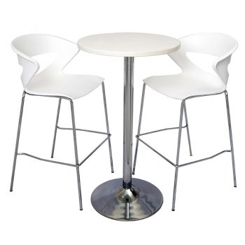 Vogue Office High Table and Buchan Bar Stool