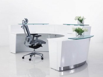 Exceed Three Piece Reception Desk, Inside