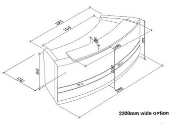 Impress 2200w CAD Drawing