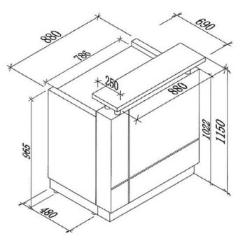 Una Compact CAD Drawing