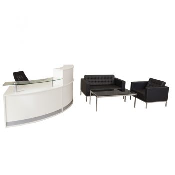 Evolve Small Reception Desk package