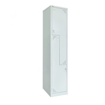 Super Heavy Duty 2 Stepped Door Locker, Closed