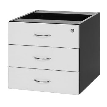 Fixed Drawer Unit - 3 Personal Drawers