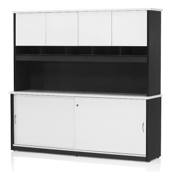 Credenza Hutch Doors Package