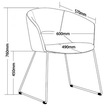 Preston Chair, Sizes