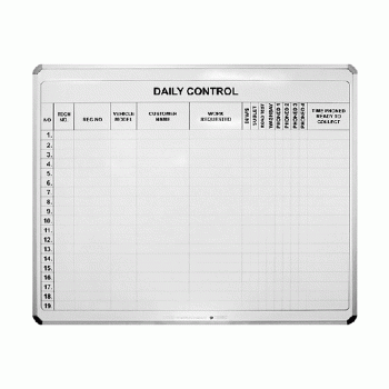 Magnetic White Board Custom Printed