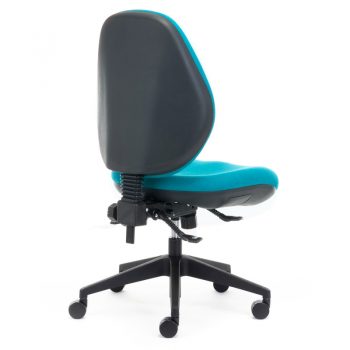 Samson Extra Heavy Duty High Back Ergonomic Office Chair, Rear View