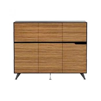 Carine 6 Door Cabinet, Small,1855mm W x 425mm D x 1250mm H