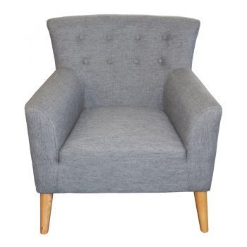 Gina Chair, Slate Fabric