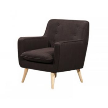 Chriss Chair, Gunmetal Fabric Colour