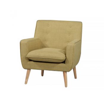 Chriss Chair, Leaf Fabric Colour