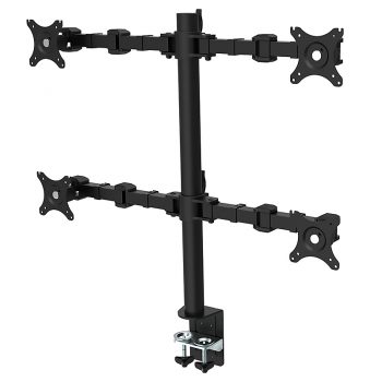 Eden Standard Ergonomic Quad Monitor Arm