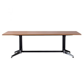 Kennedy Meeting Table, Side View Beech