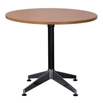 Kennedy Round Meeting Table, Beech