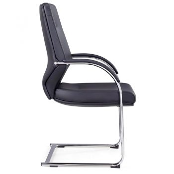 CBD Cantilever Visitor Chair, Side View