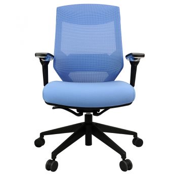 Breathe Pro Chair, Blue, Front View