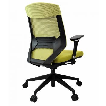 Breathe Pro Chair, Green, Rear View