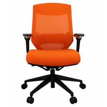 Breathe Pro Chair, Orange, Front View