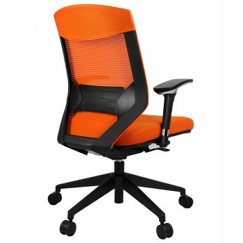 Breathe Pro Chair, Orange, Rear View