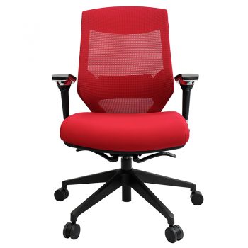 Breathe Pro Chair, Red, Front View