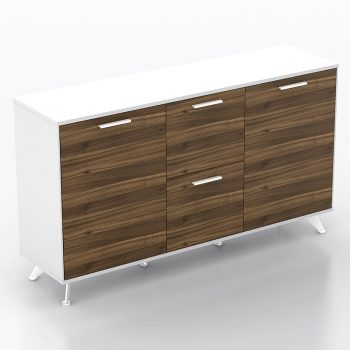 Deluxe Executive Credenza, Casnan and White