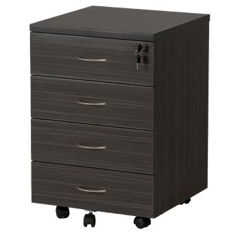 Elite Mobile Drawer Unit, 4 Personal Drawers