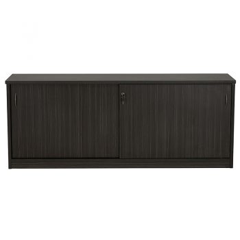 Elite Sliding Door Credenza, Doors Closed