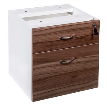 Essential Fixed Drawer Unit, 1 Personal + 1 Deep File Drawer