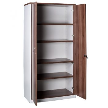 Essential Storage Cupboard, Open Doors