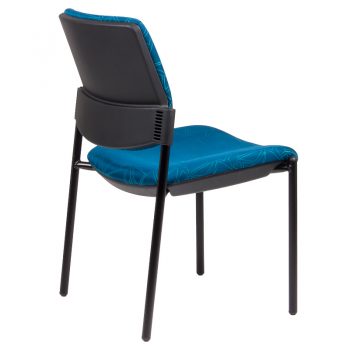 Juni 4 Leg Visitor Chair, Rear View