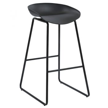 Black Bar Stool