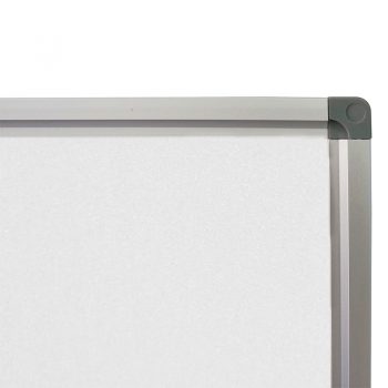 Deluxe Standard Heavy Duty Magnetic White Board, Frame Detail