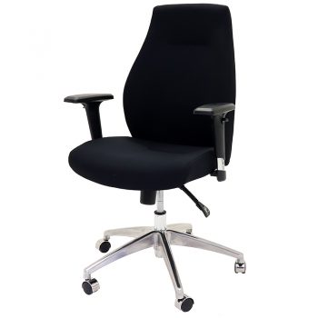 Eaton High Back Chair, Left Front Angle View