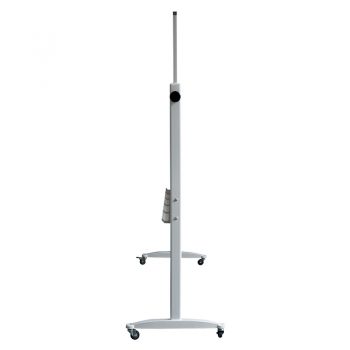 Murray Porcelain Mobile Pivoting White Board, End View