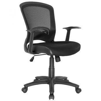 Andes Chair, Black Mesh Back