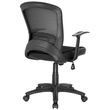 Andes Chair, Black Mesh Back - Rear View