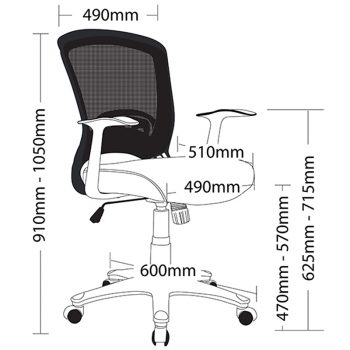 Andes Chair, Dimensions