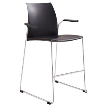 Rift Bar Stool with Arms