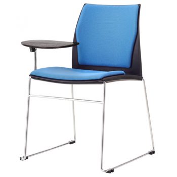 Rift Chair with Tablet Arm and Optional Upholstered Seat and Back Pads