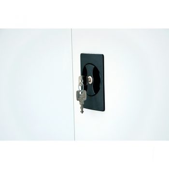 Super Heavy Duty Storage Cabinet Lock and 2 Keys Detail