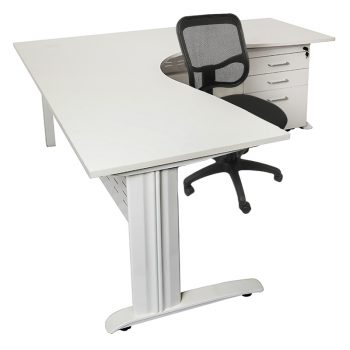Corner desk and chair pack