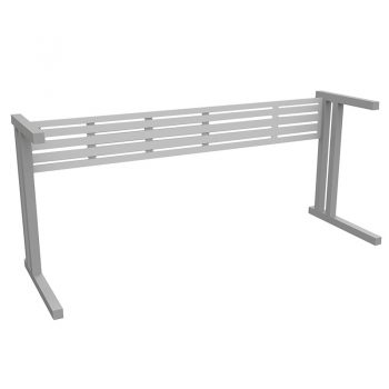 Trend Desk Frame, No Desk Top (Rendered Image)