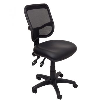 Surrey Chair, Black Vinyl Seat