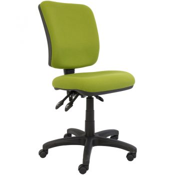 Uni High Back Chair, Lime Fabric Colour