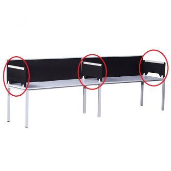 Optional Modular Desk Divider