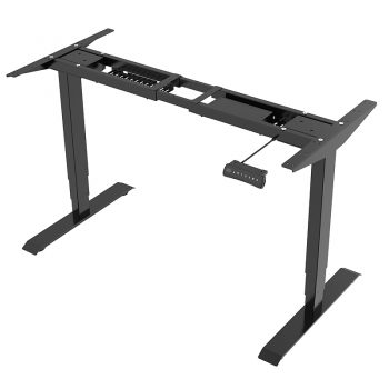 Electric desk frame