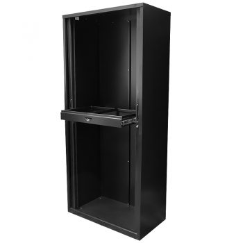 Black tambour door unit